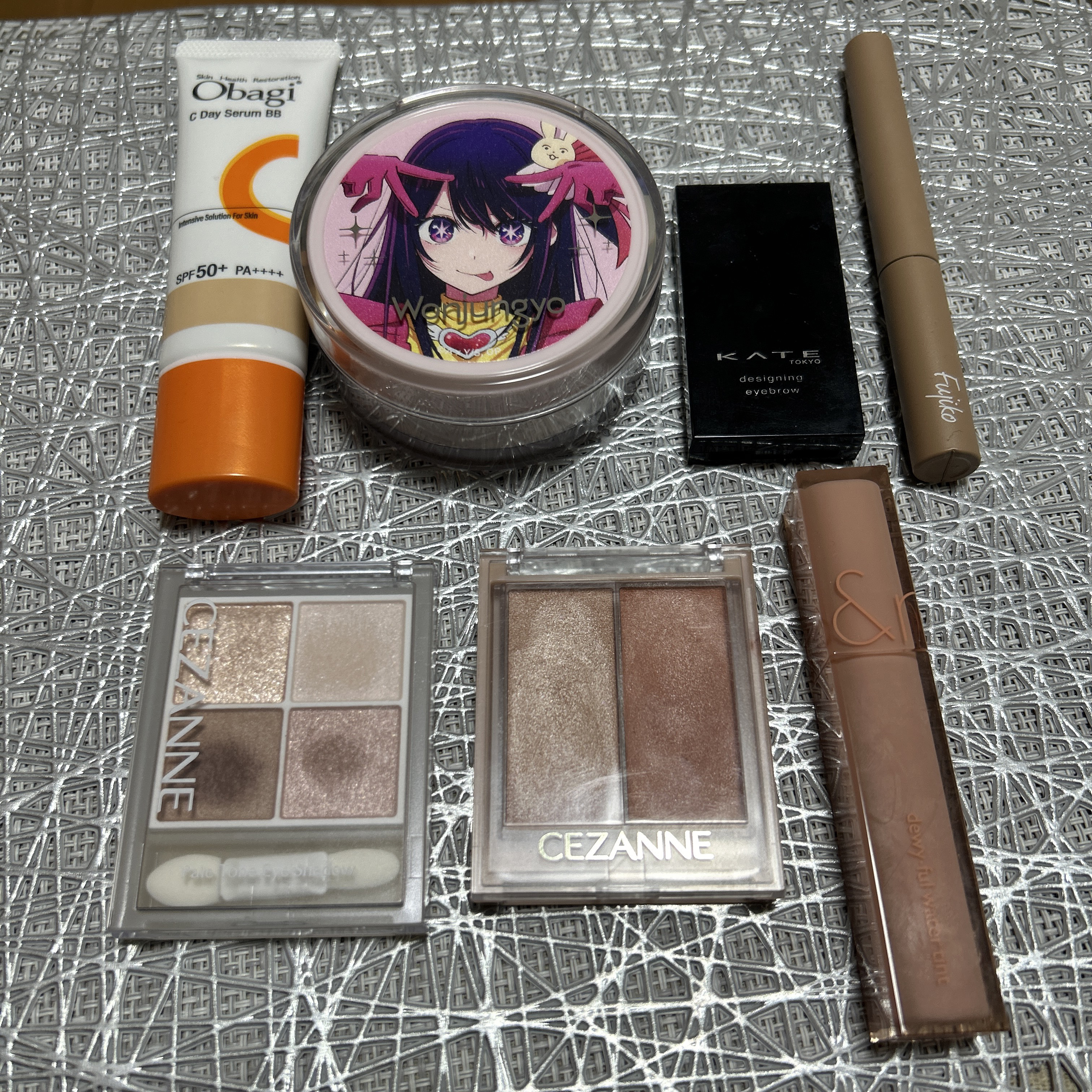 フェイスグロウカラー/CEZANNE/クリームハイライトを使ったクチコミ（1枚目）