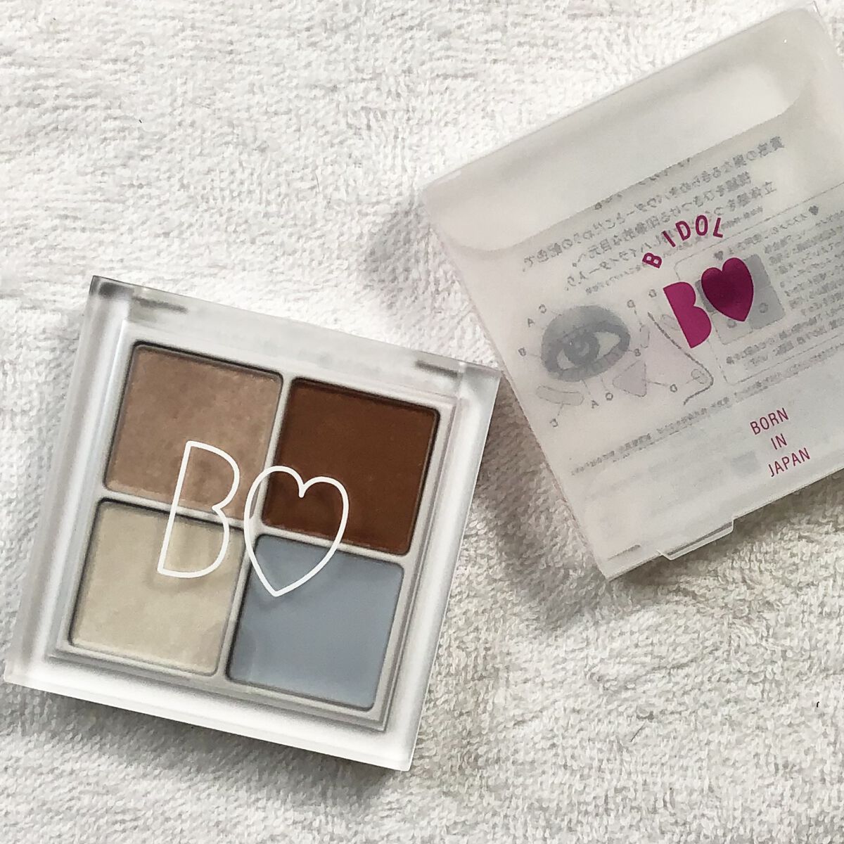 THE アイパレR/b idol/アイシャドウパレットを使ったクチコミ（1枚目）