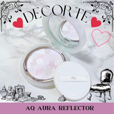 ＡＱ　オーラ リフレクター 03 sakura beige 可憐な花びらのようにおだやかな印象/DECORTÉ/プレストパウダーを使ったクチコミ（1枚目）