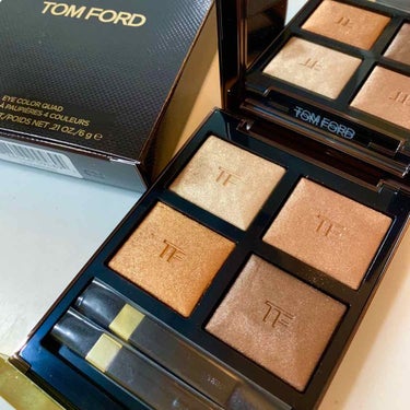 アイ カラー クォード/TOM FORD BEAUTY/パウダーアイシャドウを使ったクチコミ（1枚目）