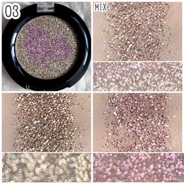 URGLAM　SPARKLE EYESHADOW/U R GLAM/パウダーアイシャドウを使ったクチコミ（2枚目）