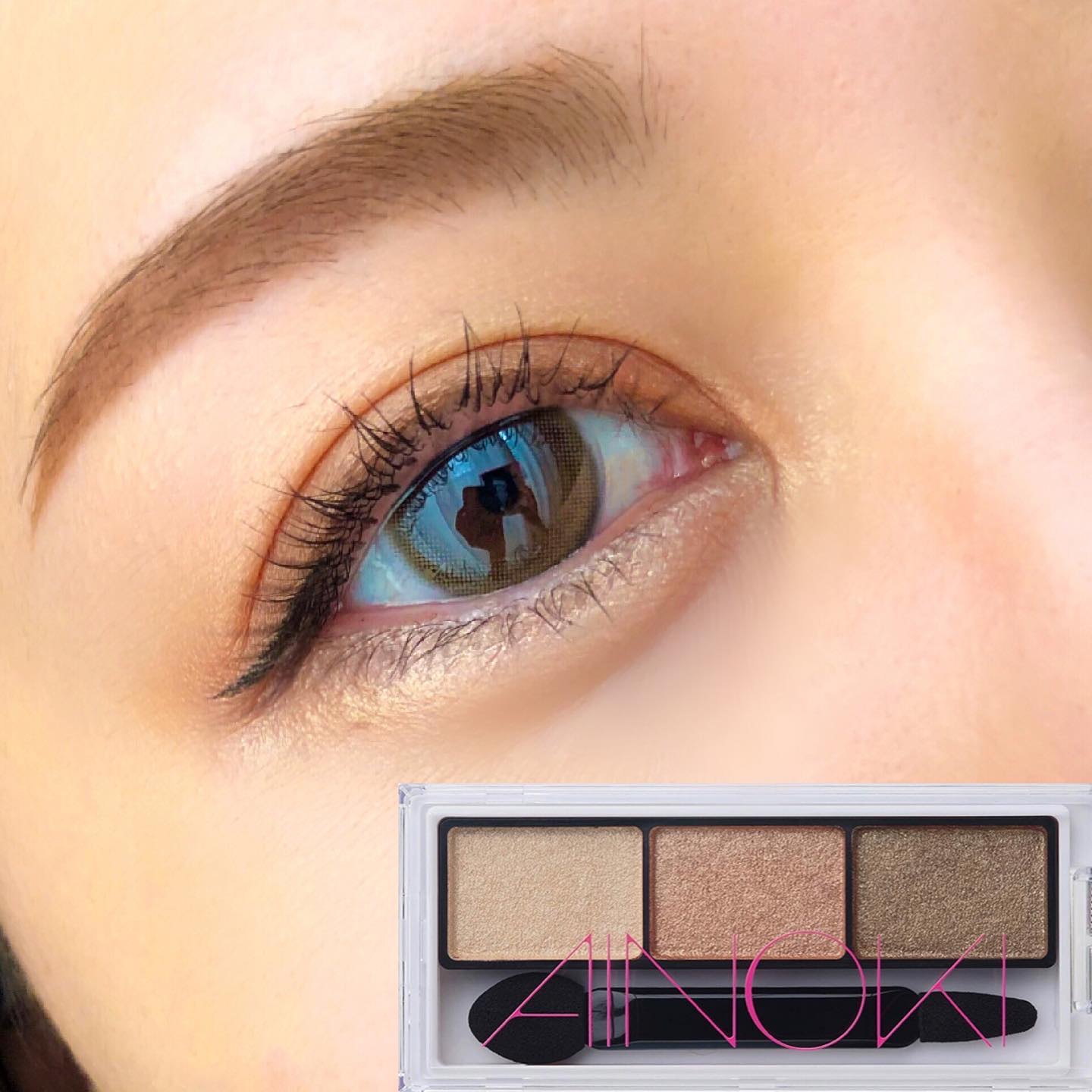 グロウエアリーフィットアイズ/AINOKI/アイシャドウパレットを使ったクチコミ（2枚目）