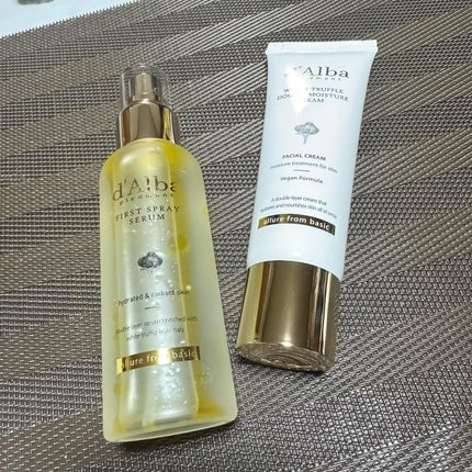 ダルバ ホワイトトリュフファーストスプレーセラム/ダルバ/ミスト状化粧水を使ったクチコミ(2枚目)