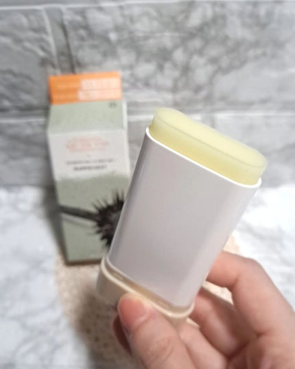 エネキシア エアリーサンスティック/RAWQUEST/日焼け止めスティックを使ったクチコミ(3枚目)