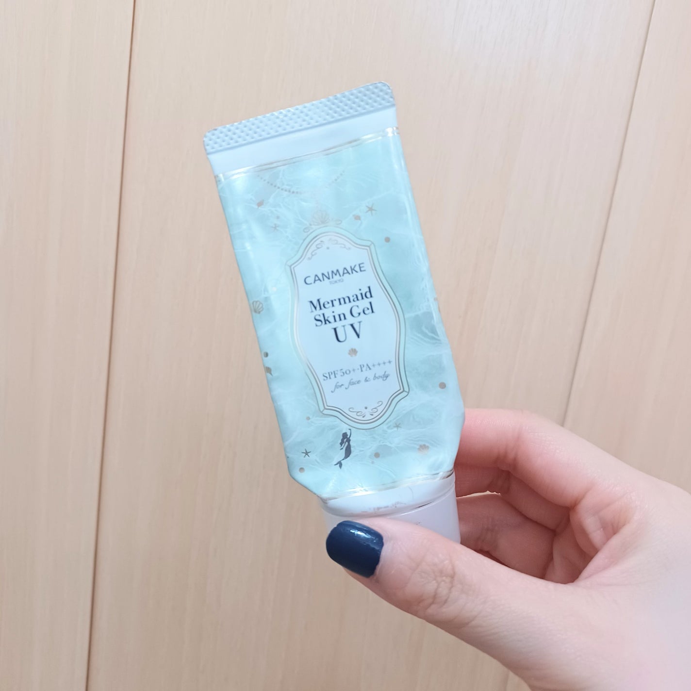 マーメイドスキンジェルUV/キャンメイク/日焼け止めジェルを使ったクチコミ(1枚目)