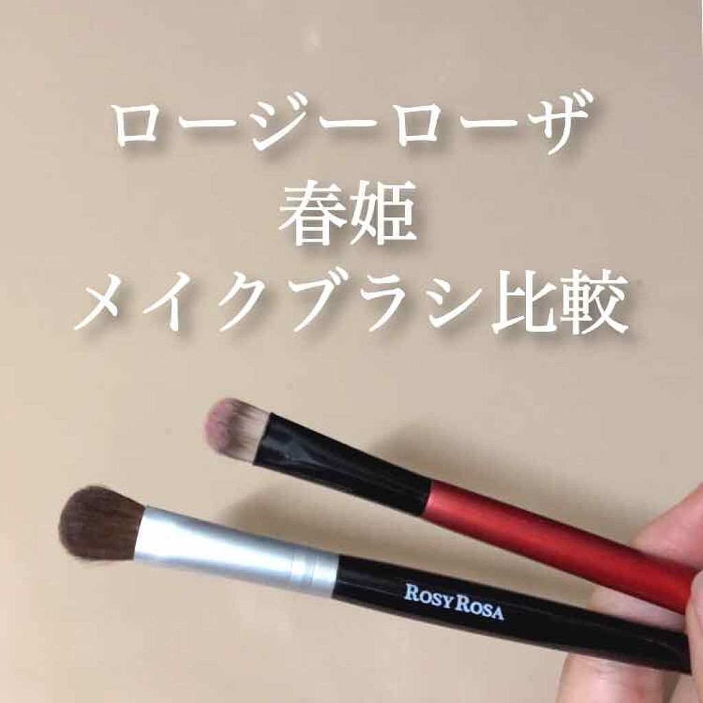 アイシャドウブラシセット/ロージーローザ/メイクブラシを使ったクチコミ(1枚目)