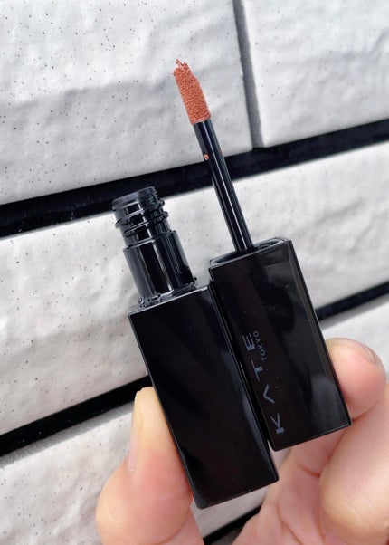 リップモンスター スフレマット/KATE/口紅を使ったクチコミ(2枚目)