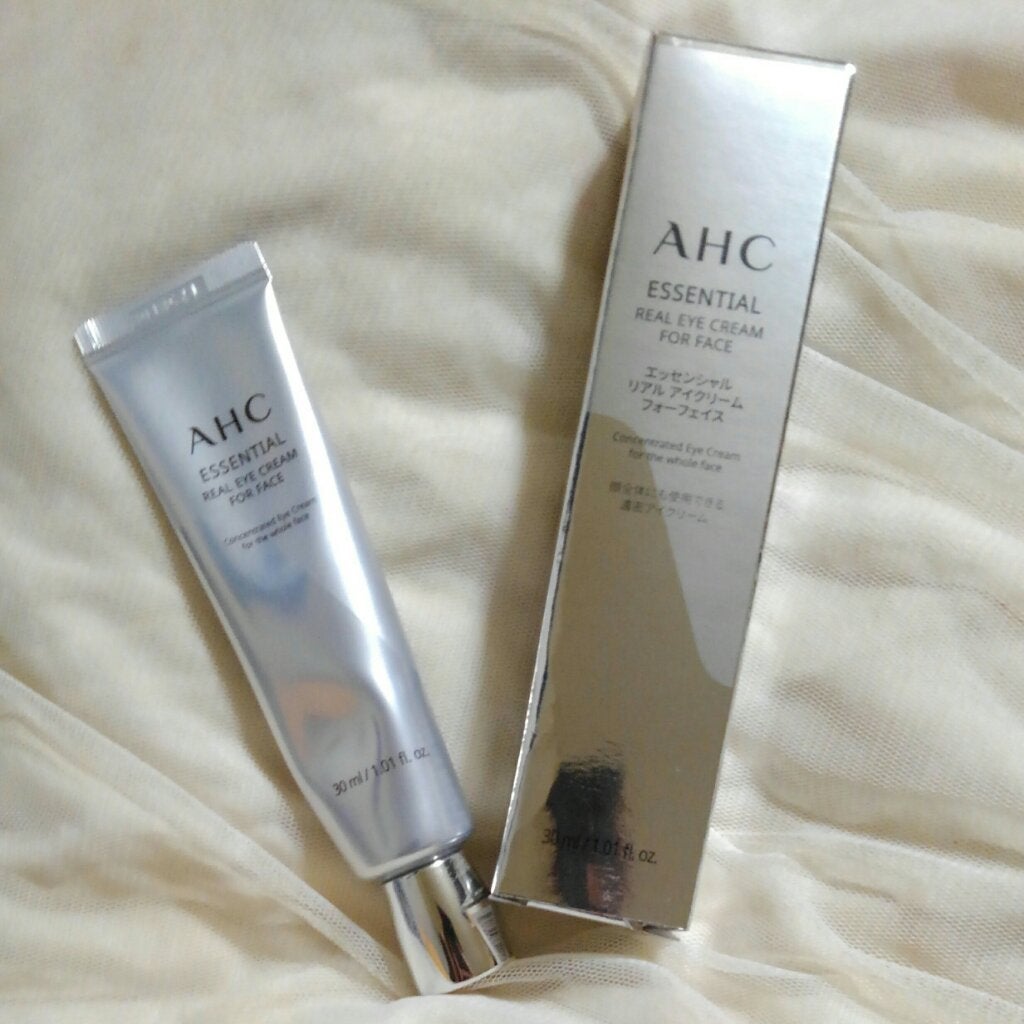 エッセンシャル リアル アイクリーム フォーフェイス/AHC/アイケア・アイクリームを使ったクチコミ(1枚目)