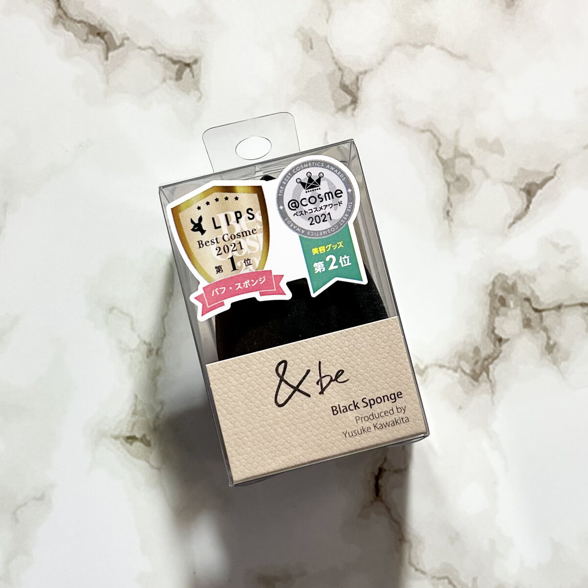 &be ブラックスポンジ/＆be/パフ・スポンジを使ったクチコミ（2枚目）