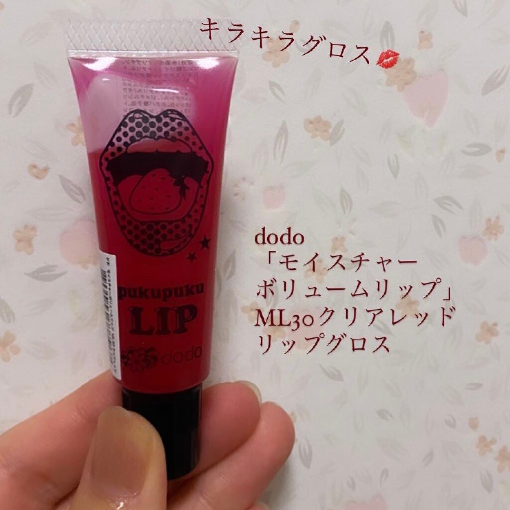 モイスチャーボリュームリップ/ドド/リップグロスを使ったクチコミ(1枚目)