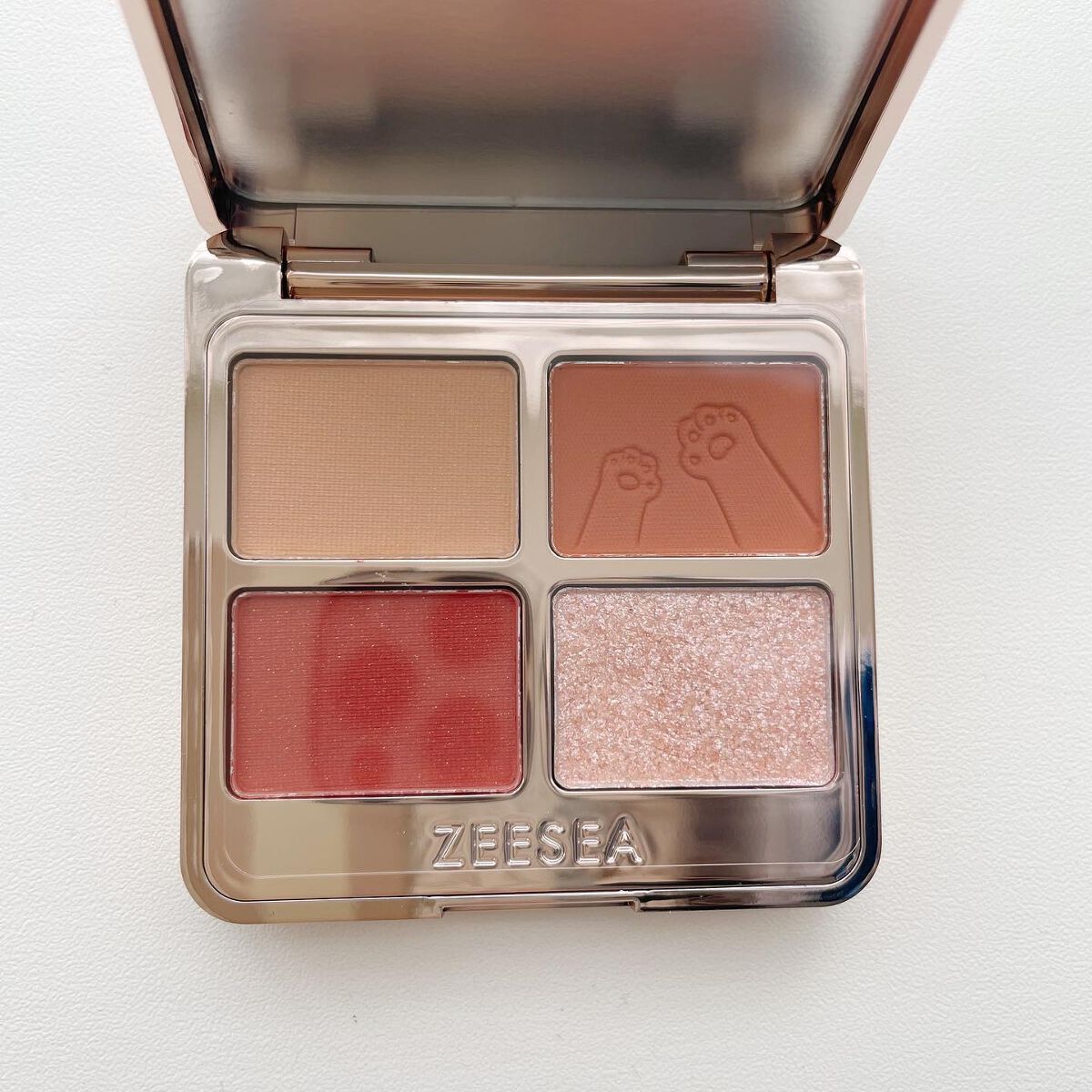 アニマルアイシャドウ(4シェード)/ZEESEA/アイシャドウパレットを使ったクチコミ(7枚目)