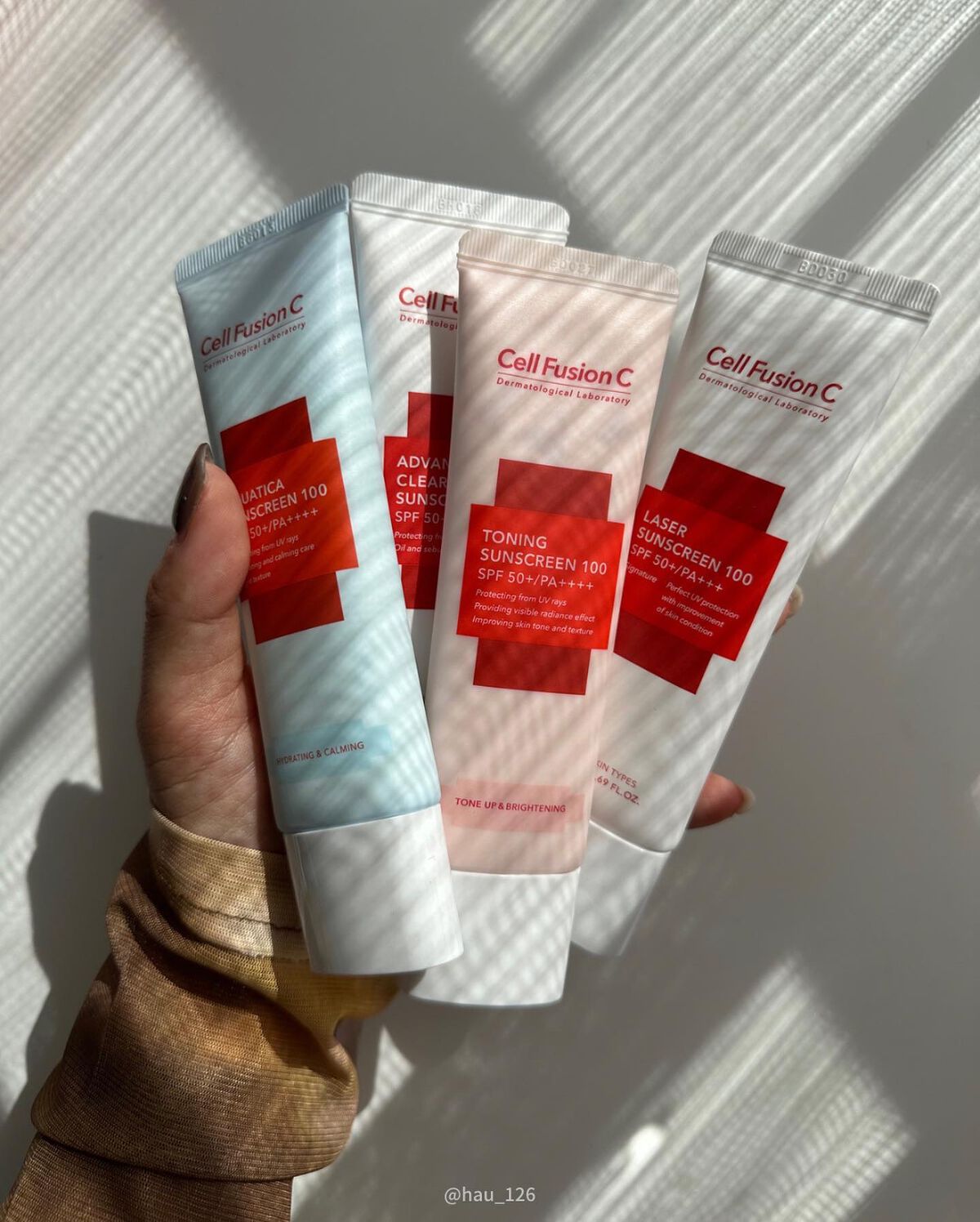 レーザーサンスクリーン 100/Cell Fusion C(セルフュージョンシー)/日焼け止めクリームを使ったクチコミ（1枚目）