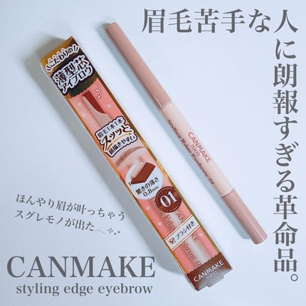 スタイリングエッジアイブロウ/キャンメイク/アイブロウペンシルを使ったクチコミ(2枚目)