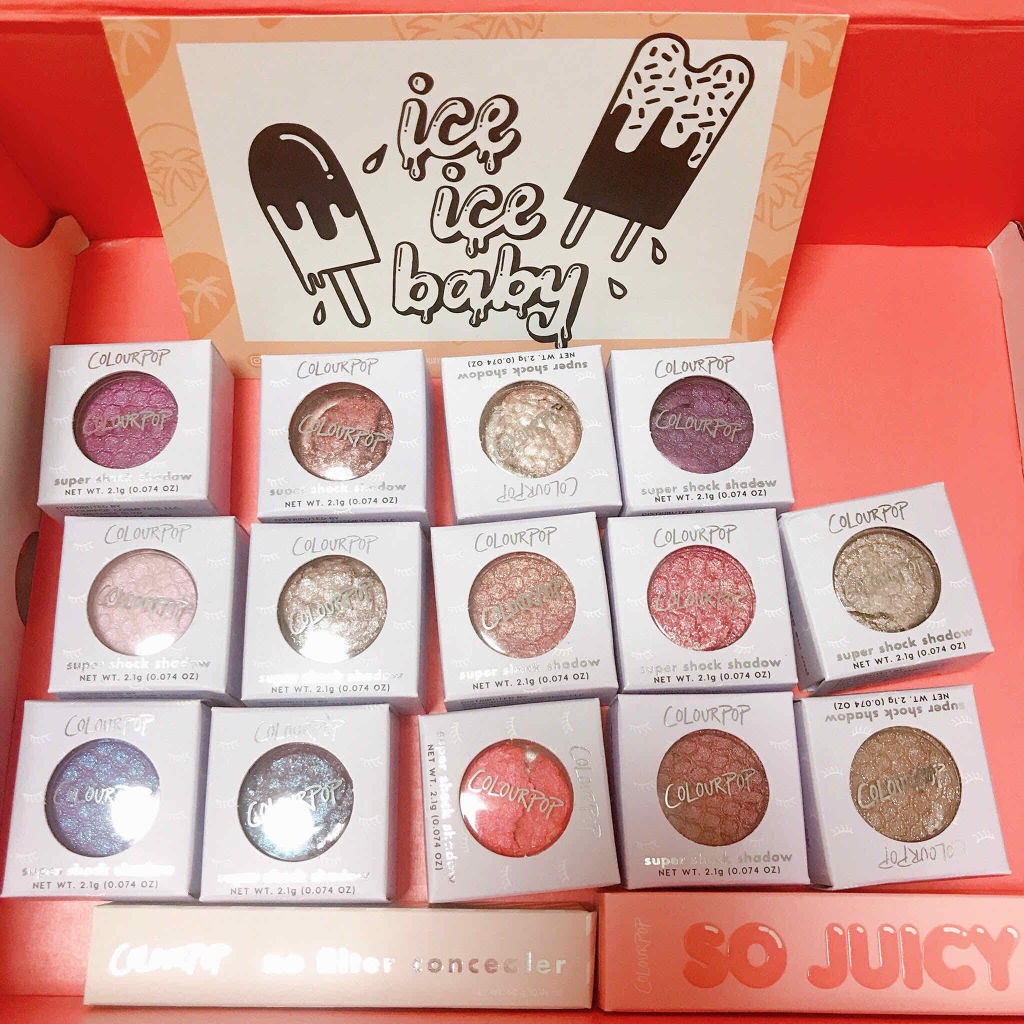 Super Shock Shadow/ColourPop/単色アイシャドウを使ったクチコミ（1枚目）
