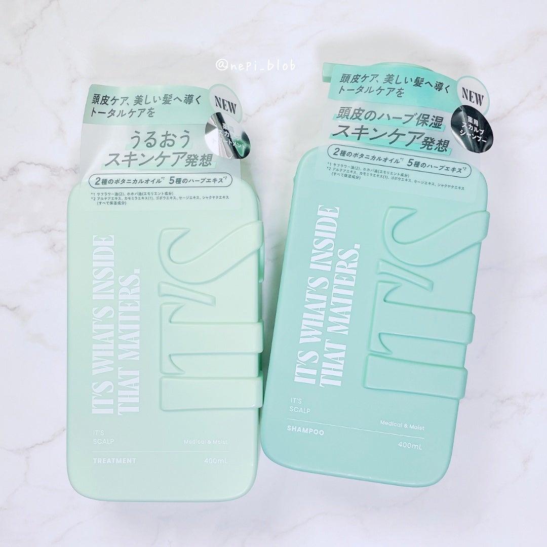 薬用スカルプ メディカルモイスト シャンプー/トリートメント/IT’S WHAT’S INSIDE THAT MATTERS./市販シャンプーを使ったクチコミ(6枚目)