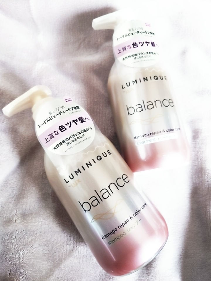 ルミニーク バランス ダメージリペア&カラーケア シャンプー/トリートメント/LUX/市販シャンプーを使ったクチコミ(1枚目)