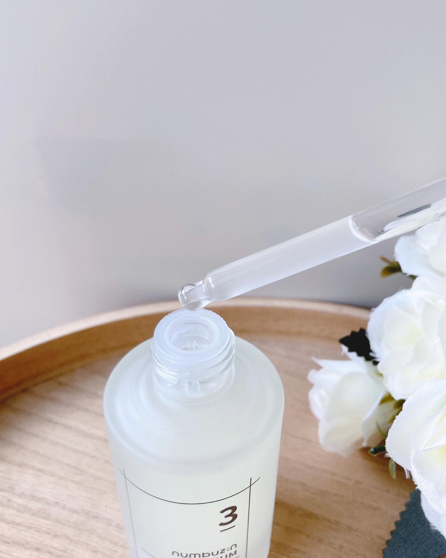 3番 すべすべキメケアセラム/numbuzin/美容液を使ったクチコミ(2枚目)