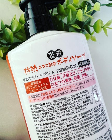 柿渋ボディソープ/マックス/ボディソープを使ったクチコミ(2枚目)