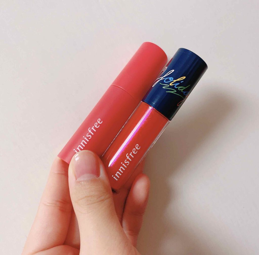 ビビッドコットン インクティント/innisfree/口紅を使ったクチコミ(1枚目)