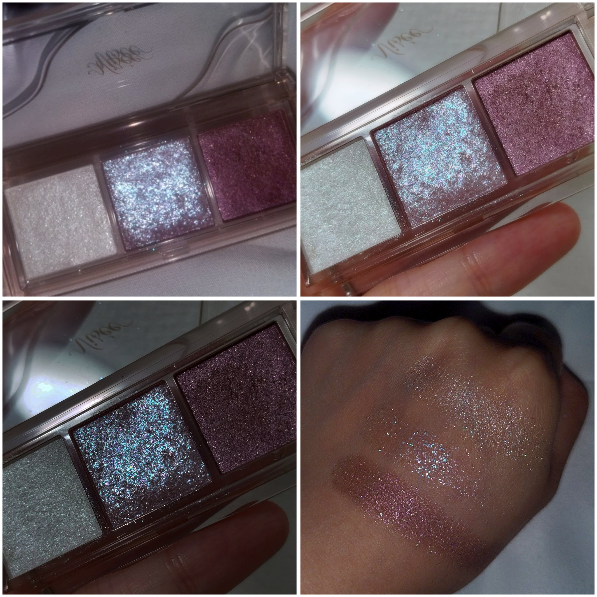 キラー アイ トリオ/Visée/アイシャドウパレットを使ったクチコミ（3枚目）