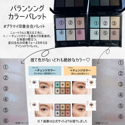バランシングカラーパレット/KATE/アイシャドウパレットを使ったクチコミ(6枚目)