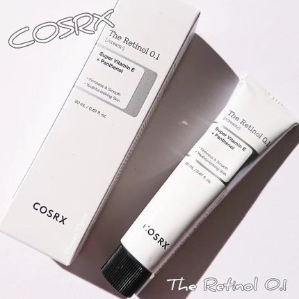 RXザ・レチノール0.1クリーム/COSRX/フェイスクリームを使ったクチコミ(1枚目)