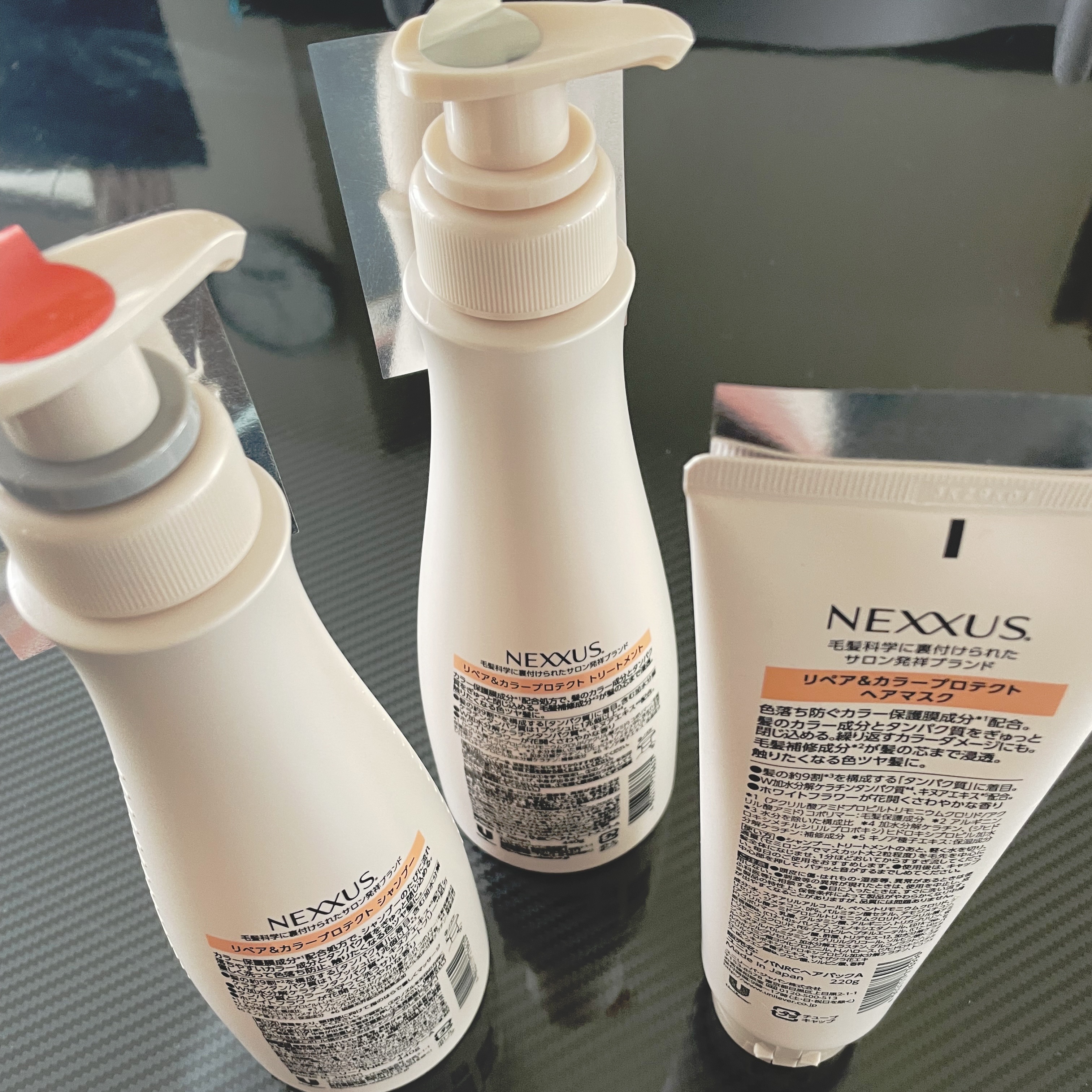 ネクサス リペア＆カラープロテクト シャンプー／トリートメント/NEXXUS(ネクサス)/市販シャンプーを使ったクチコミ（2枚目）