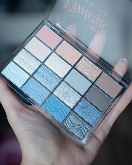 ソフトブラーリングアイパレット/wakemake/アイシャドウパレットを使ったクチコミ(7枚目)