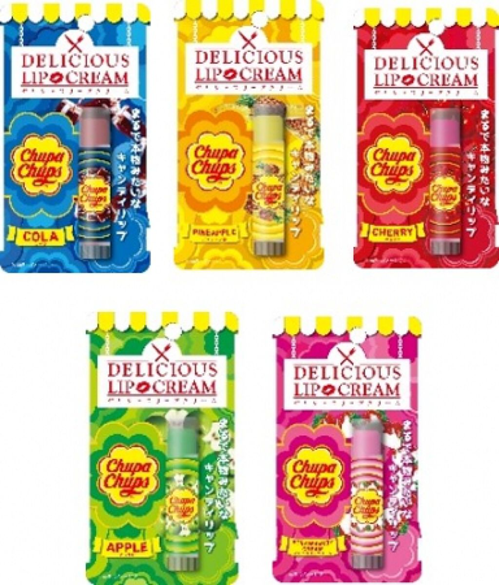デリシャスリップクリーム Chupa Chups(チュッパチャプス) デリシャスリップクリーム