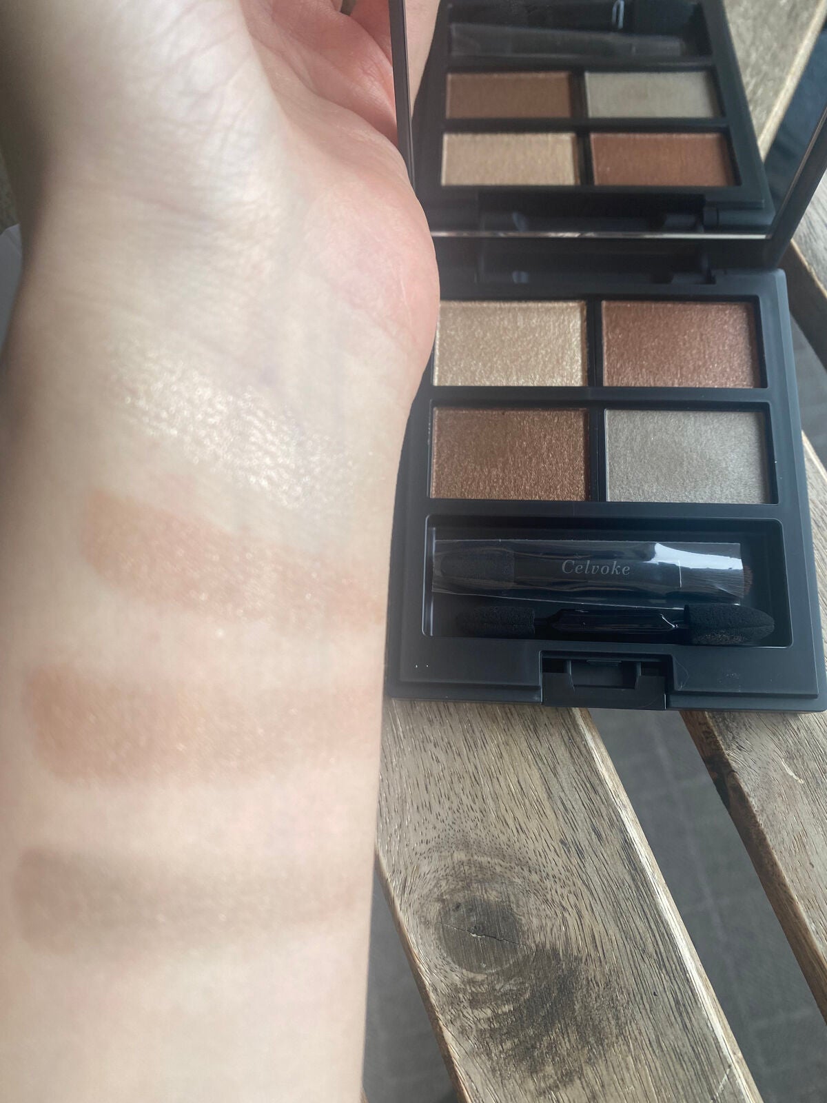 セルヴォーク ヴァティック アイパレット/Celvoke/アイシャドウパレットを使ったクチコミ(2枚目)