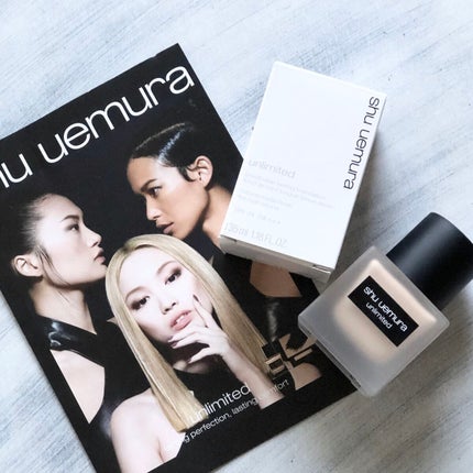 (旧)アンリミテッド ラスティング フルイド/shu uemura/リキッドファンデーションを使ったクチコミ(1枚目)