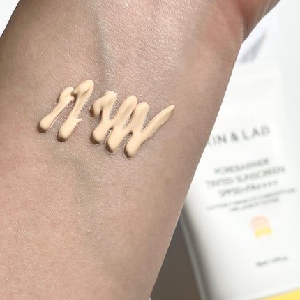 ポアバリア ティンテッドサンスクリーン/SKIN&LAB/日焼け止めクリームを使ったクチコミ(3枚目)