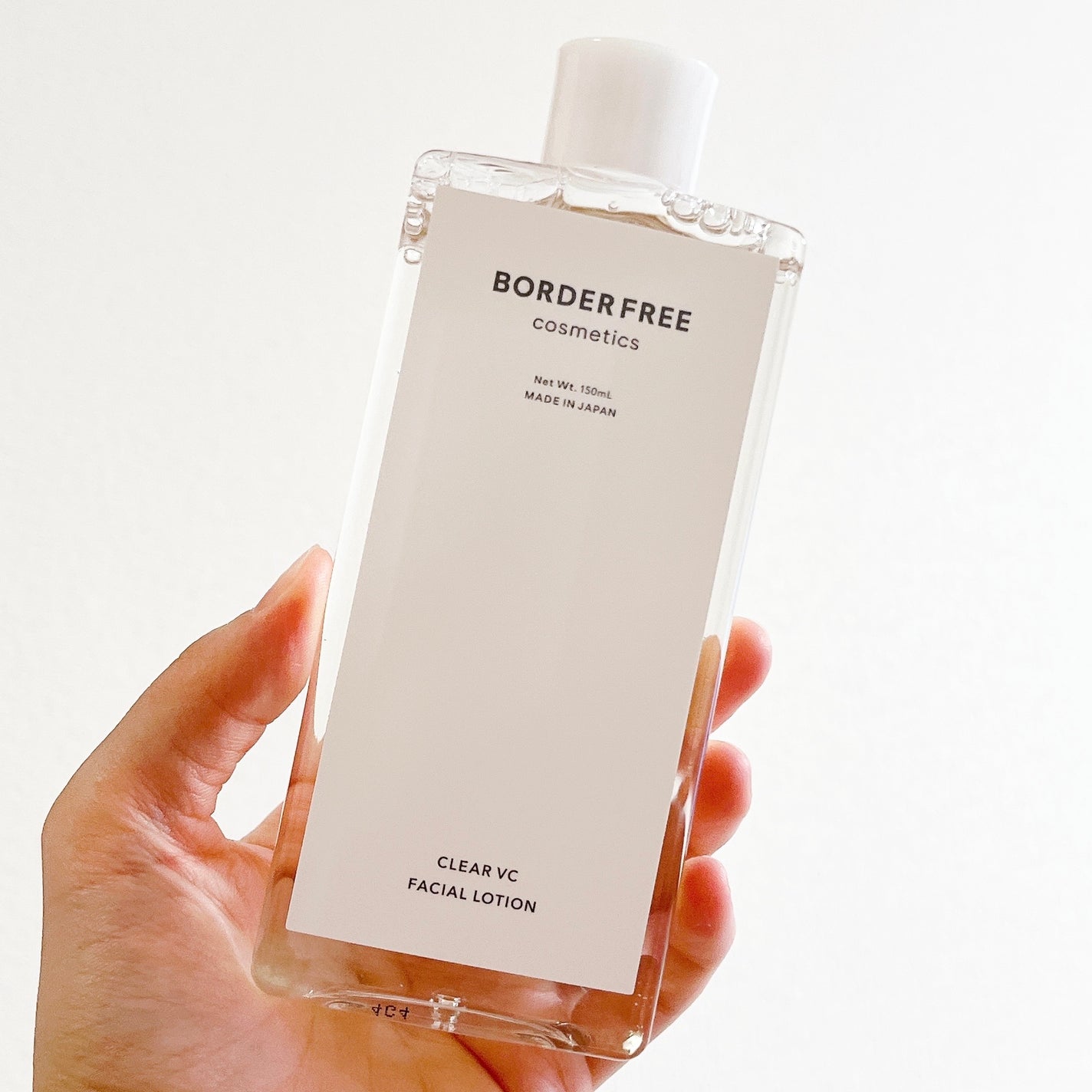 クリアVCフェイシャルローション/BORDER FREE cosmetics/化粧水を使ったクチコミ(1枚目)