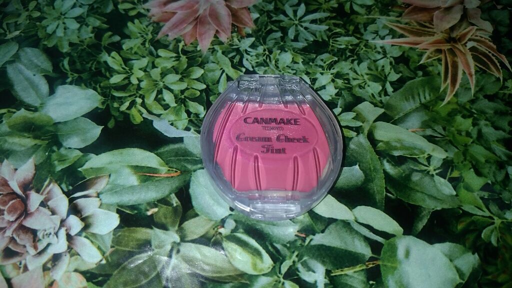 クリームチーク ティント 04 プラムチェリー/キャンメイク/ジェル・クリームチークを使ったクチコミ（1枚目）