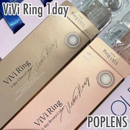 ViVi Ring 1day/OLENS/ワンデー(1DAY)カラコンを使ったクチコミ(4枚目)