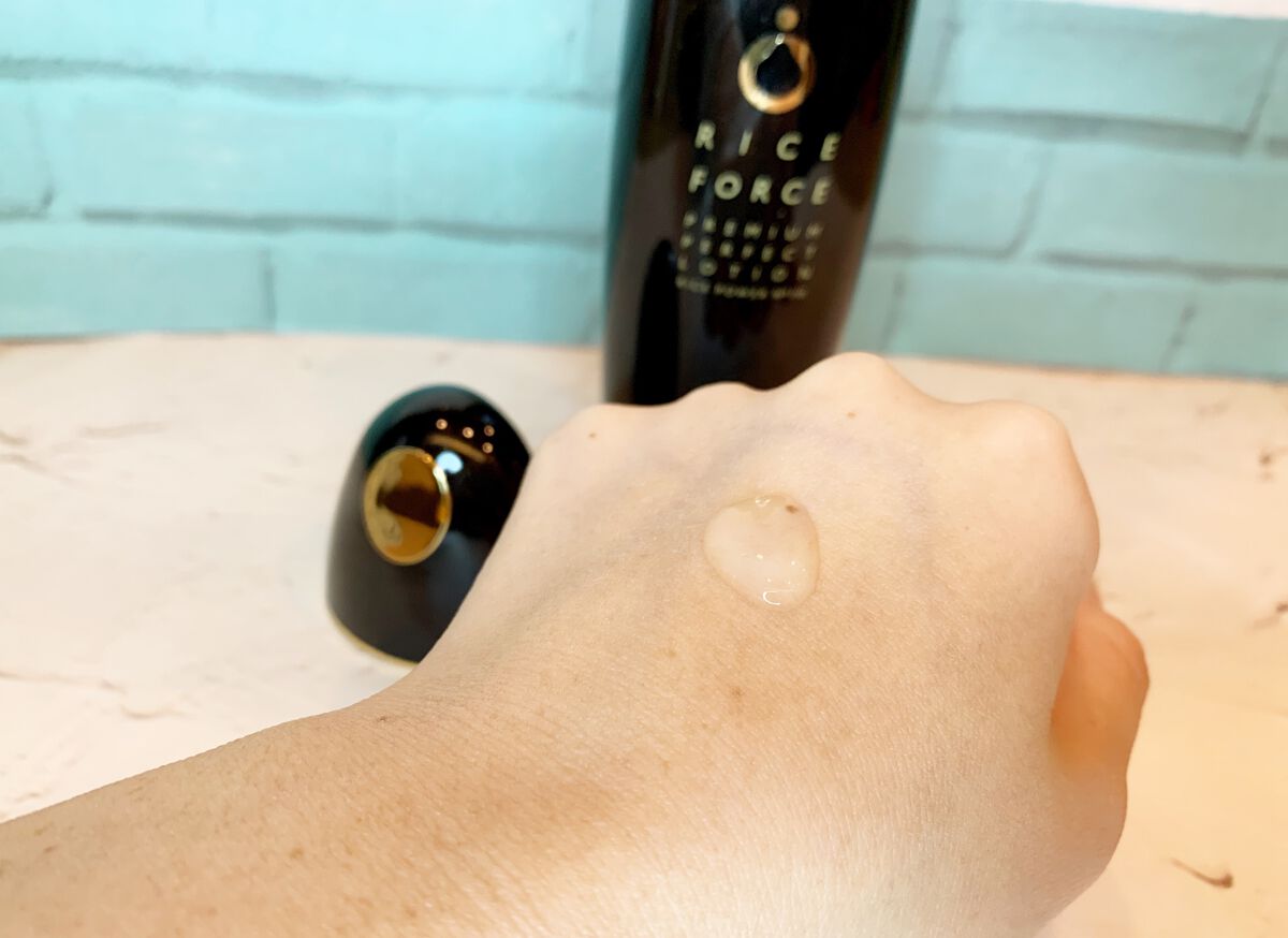 プレミアムパーフェクトローション/ライスフォース/化粧水を使ったクチコミ(3枚目)