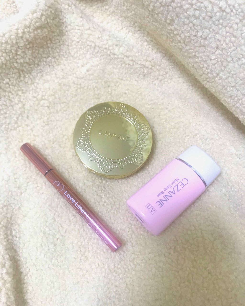 【旧品】マシュマロフィニッシュパウダー/キャンメイク/プレストパウダーを使ったクチコミ（1枚目）