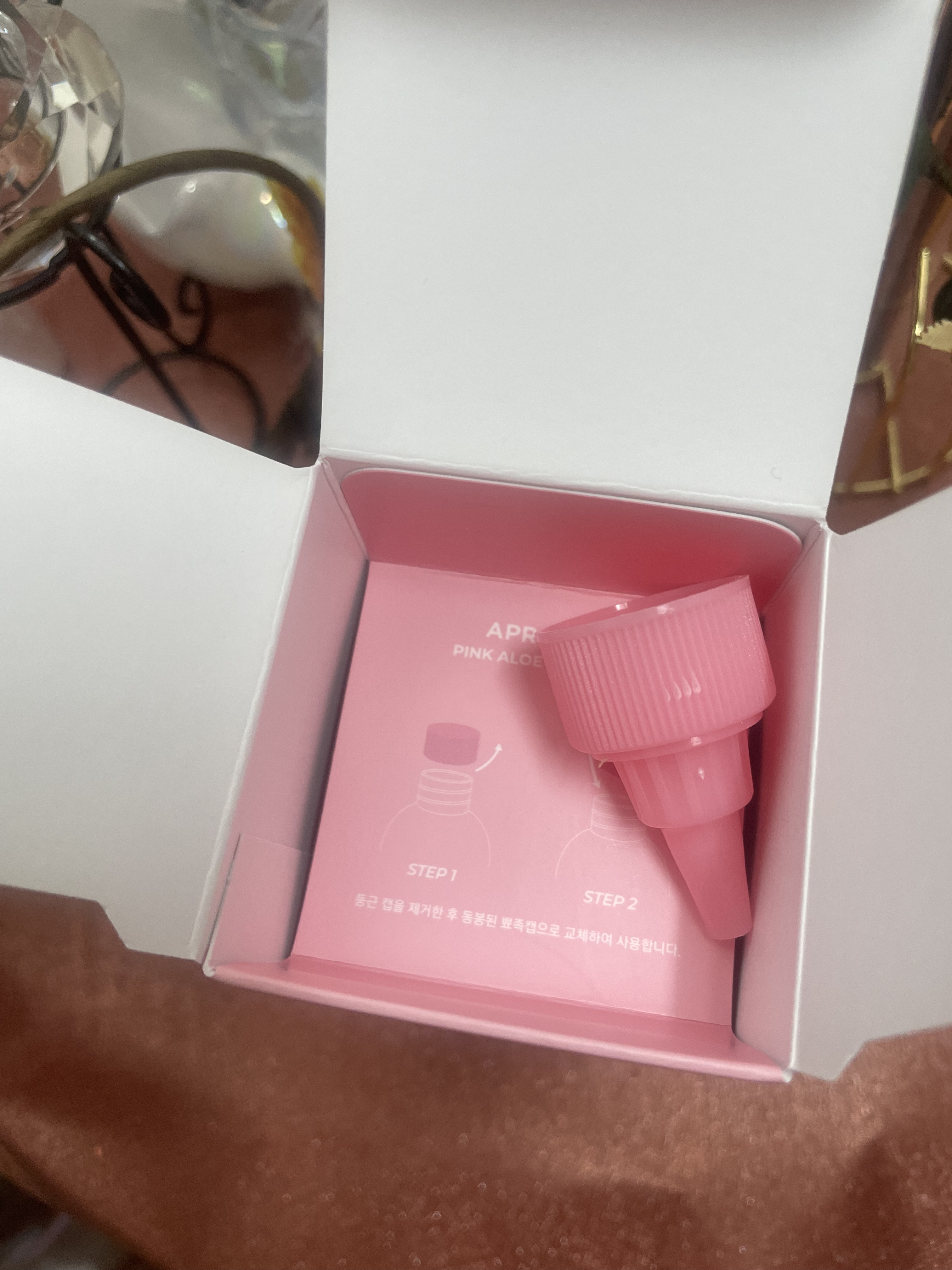 ピンクアロエビタトナー/APRILSKIN/化粧水を使ったクチコミ（3枚目）