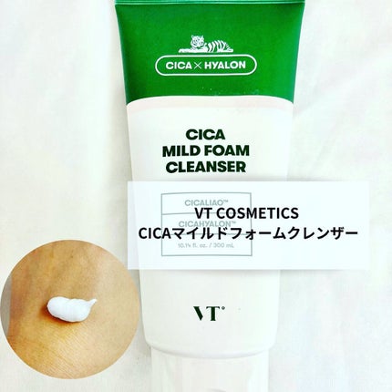 CICA マイルドフォームクレンザー/VT/洗顔フォームを使ったクチコミ(1枚目)