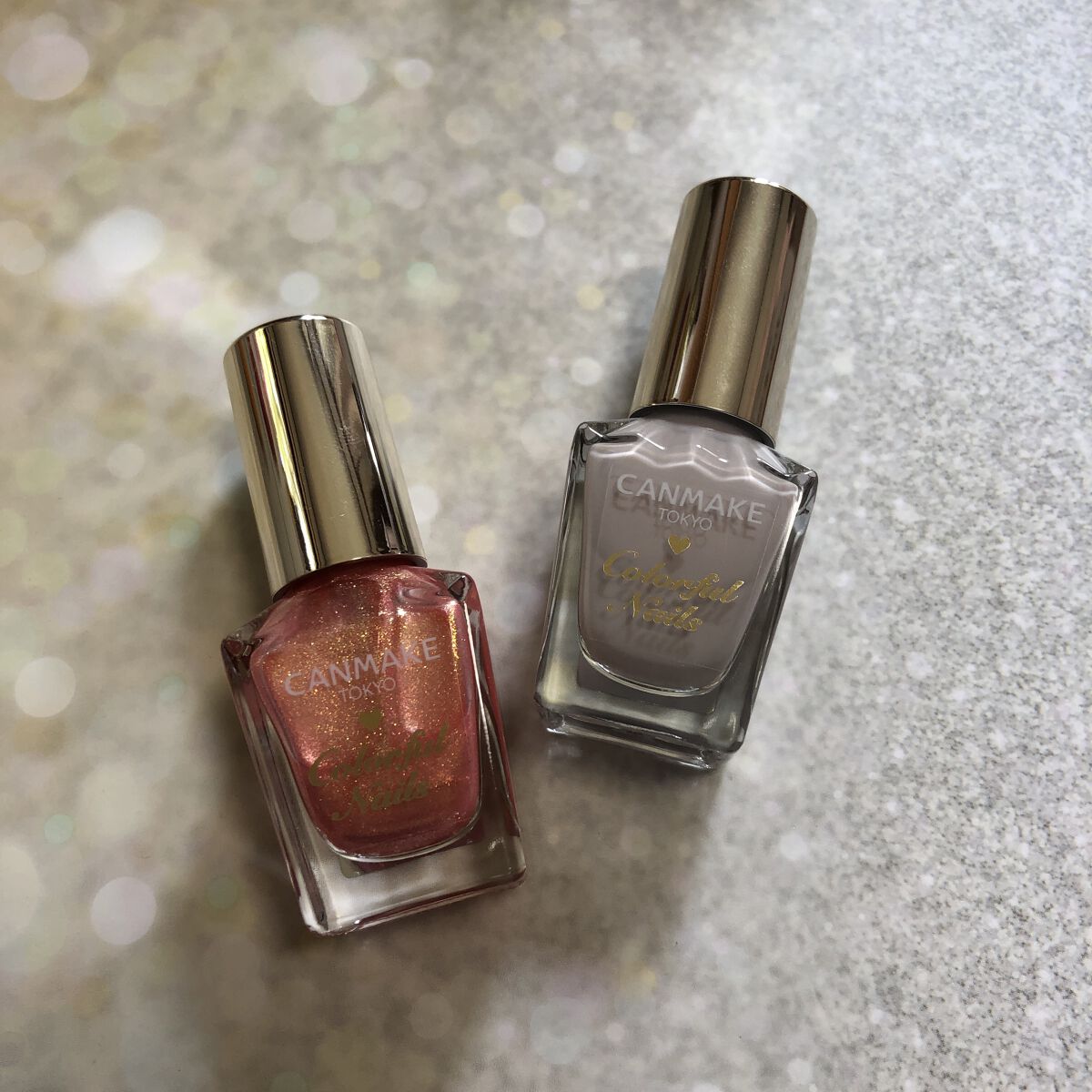 カラフルネイルズ N46 クラウディスカイ/キャンメイク/マニキュアを使ったクチコミ（1枚目）