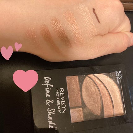 フォトレディ ディファイン & シェード/REVLON/アイシャドウパレットを使ったクチコミ(2枚目)
