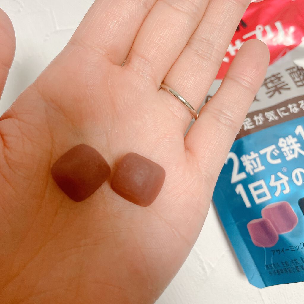 グミサプリ 鉄&葉酸/UHA味覚糖/健康サプリメントを使ったクチコミ（2枚目）