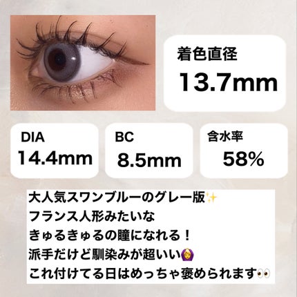 Angelcolor Bambi Series 1day /AngelColor/ワンデー(1DAY)カラコンを使ったクチコミ(3枚目)