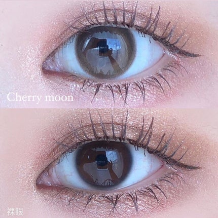 Cherry Moon 1day/OLENS/カラーコンタクトレンズを使ったクチコミ(2枚目)