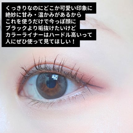 シルキーリキッドアイライナーWP/D-UP/リキッドアイライナーを使ったクチコミ(3枚目)