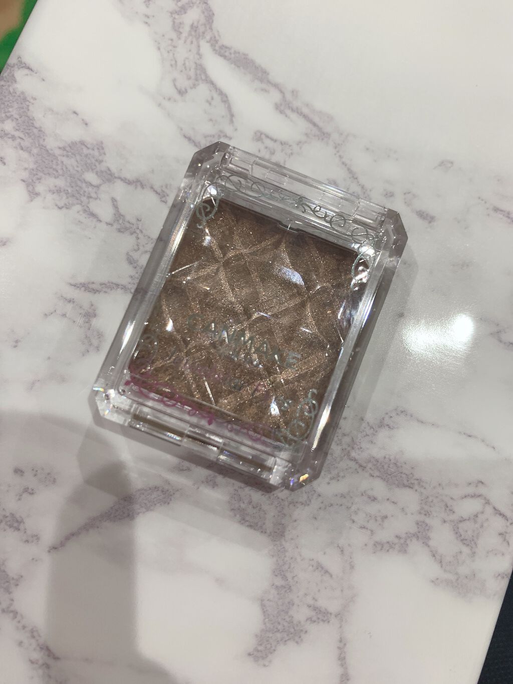 ジュエルスターアイズ 16 ジュエリーシュガーベージュ/キャンメイク/ジェル・クリームアイシャドウを使ったクチコミ（1枚目）