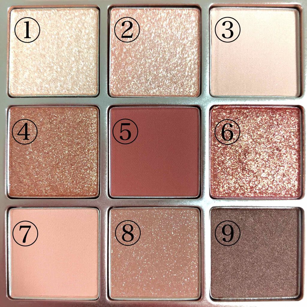 シャドウパレット/dasique/アイシャドウパレットを使ったクチコミ(3枚目)