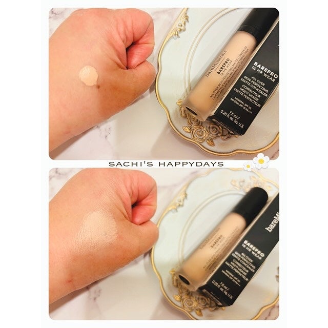 ベアプロ 16HR オールオーバー コンシーラー SPF25(PA+++)/bareMinerals/リキッドコンシーラーを使ったクチコミ(3枚目)