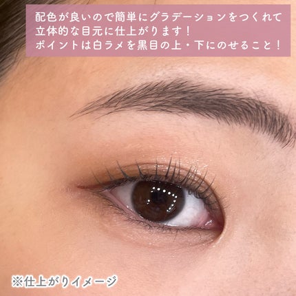 キスミー フェルム スタイリングアイパレット/キスミー フェルム/アイシャドウパレットを使ったクチコミ(4枚目)