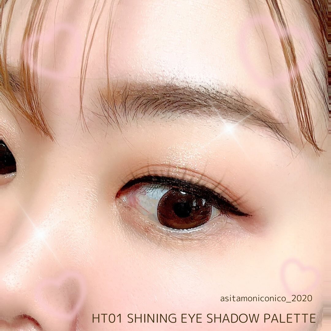 シャイニング12色ミニアイシャドウパレット HT01/jill leen./アイシャドウパレットを使ったクチコミ（3枚目）